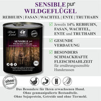 Lamers Black Label Sensible Wildgeflügel pur
