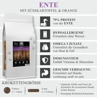 Lamers Black Label Mini, Ente, Süßkartoffel & Orange