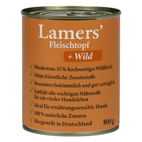 Lamers Fleischtopf Wild in Dosen