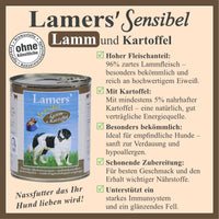 Lamers Sensibel Lamm & Kartoffel