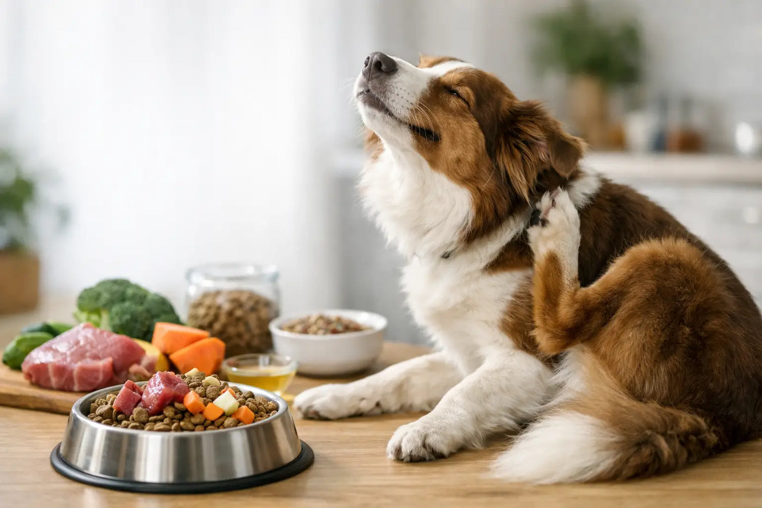 Hundefutter bei Juckreiz richtig wählen