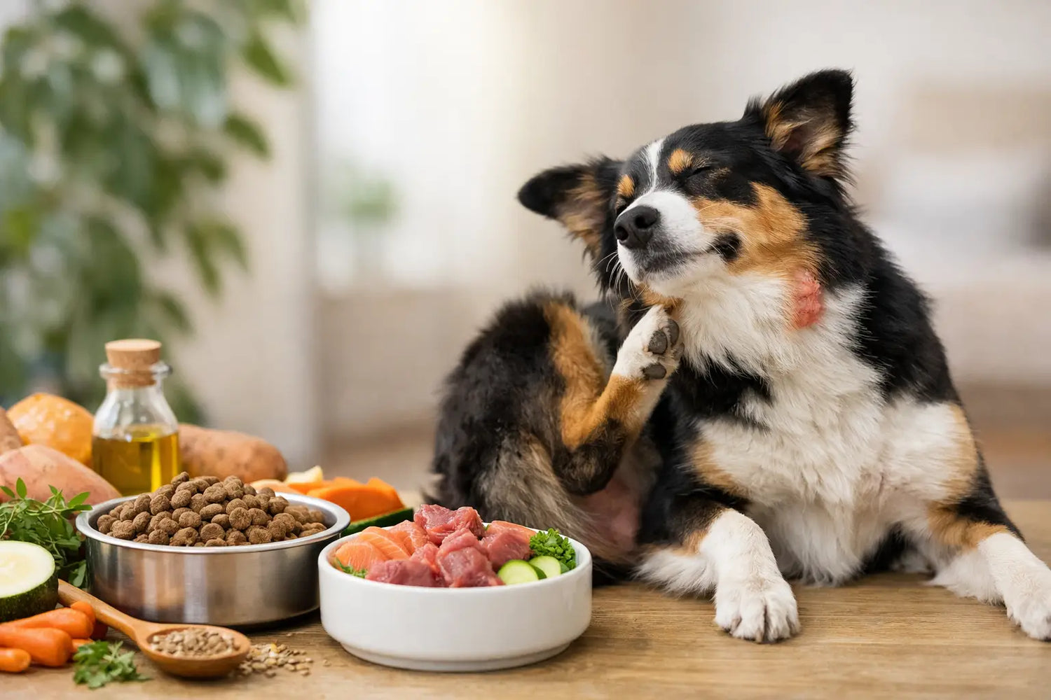 Hundefutter bei Hautproblemen richtig wählen