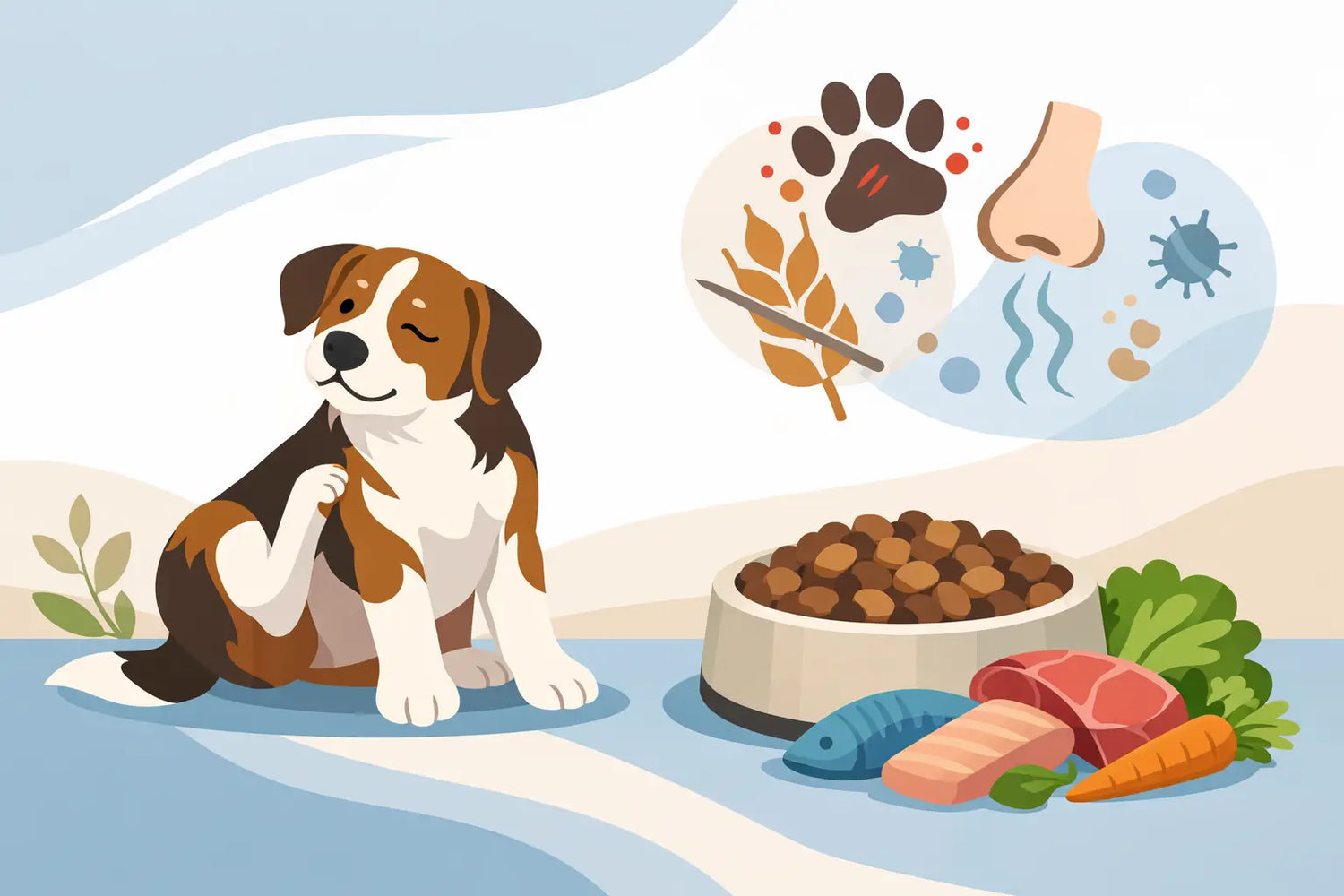 Welches Hundefutter bei Allergie passt?