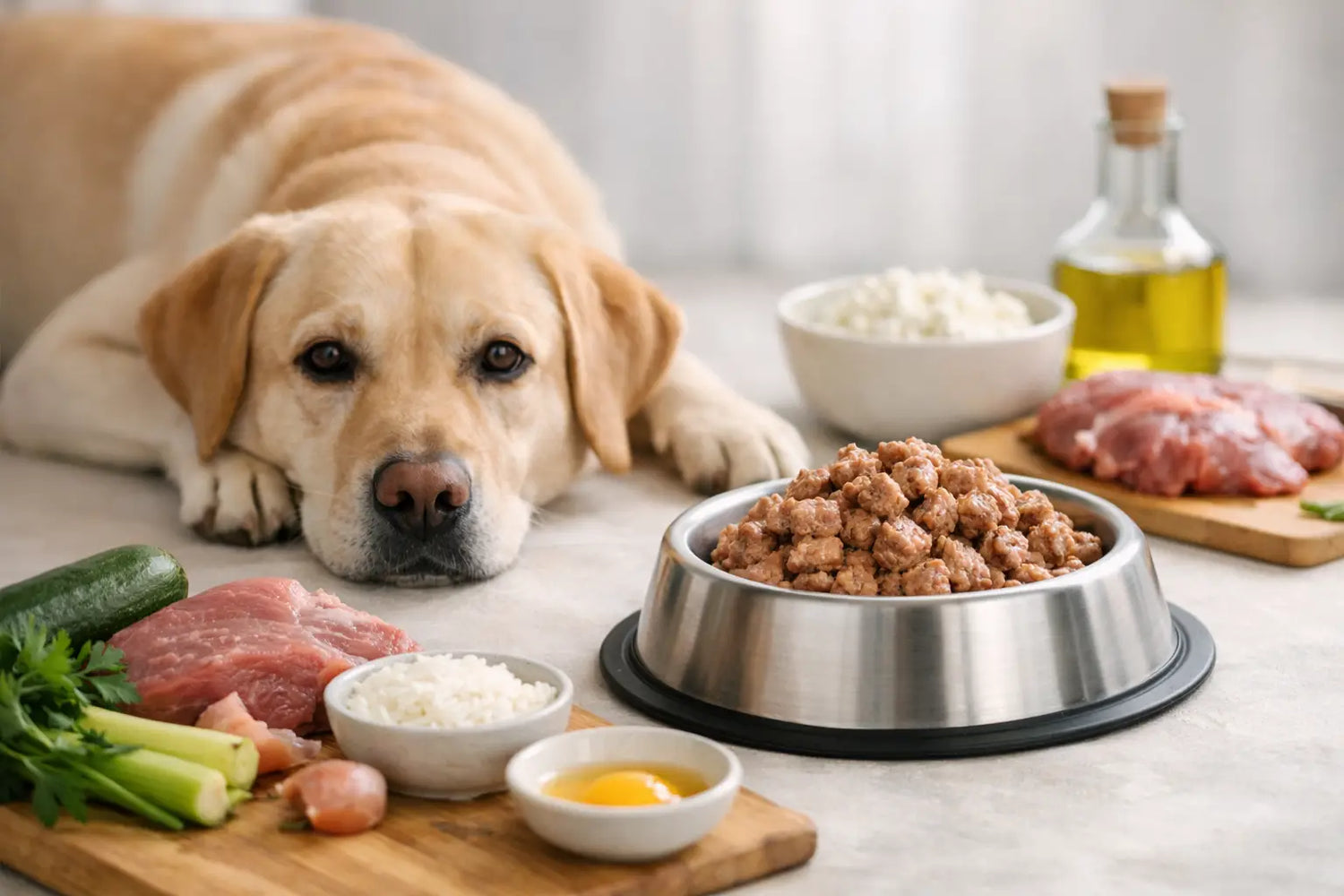 Monoprotein Hundefutter bei empfindlichem Magen