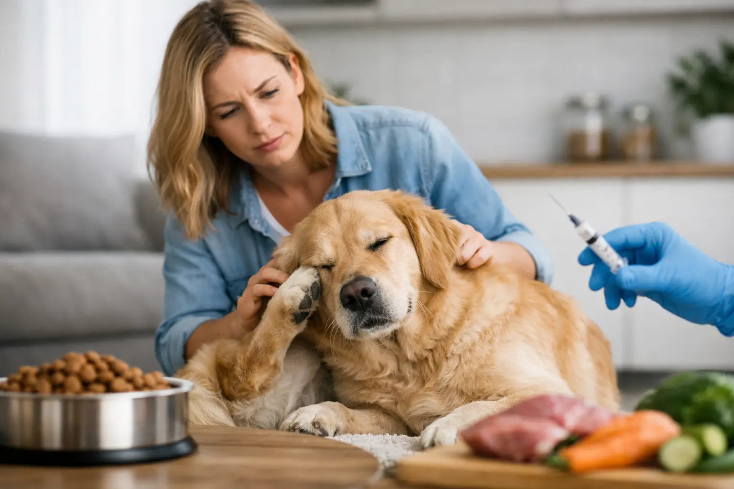 Wie erkenne ich Futterallergie beim Hund?