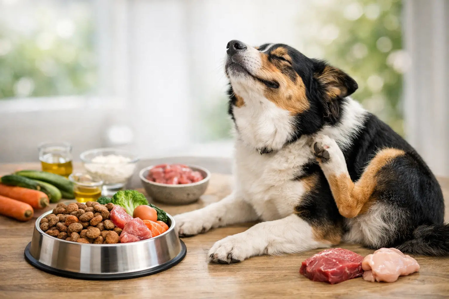 Welches Futter bei Juckreiz beim Hund?