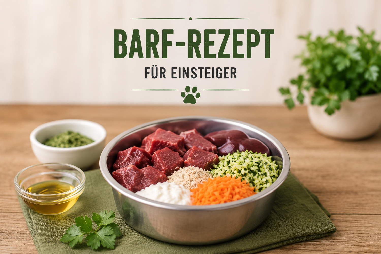 BARF-Rezept für Einsteiger