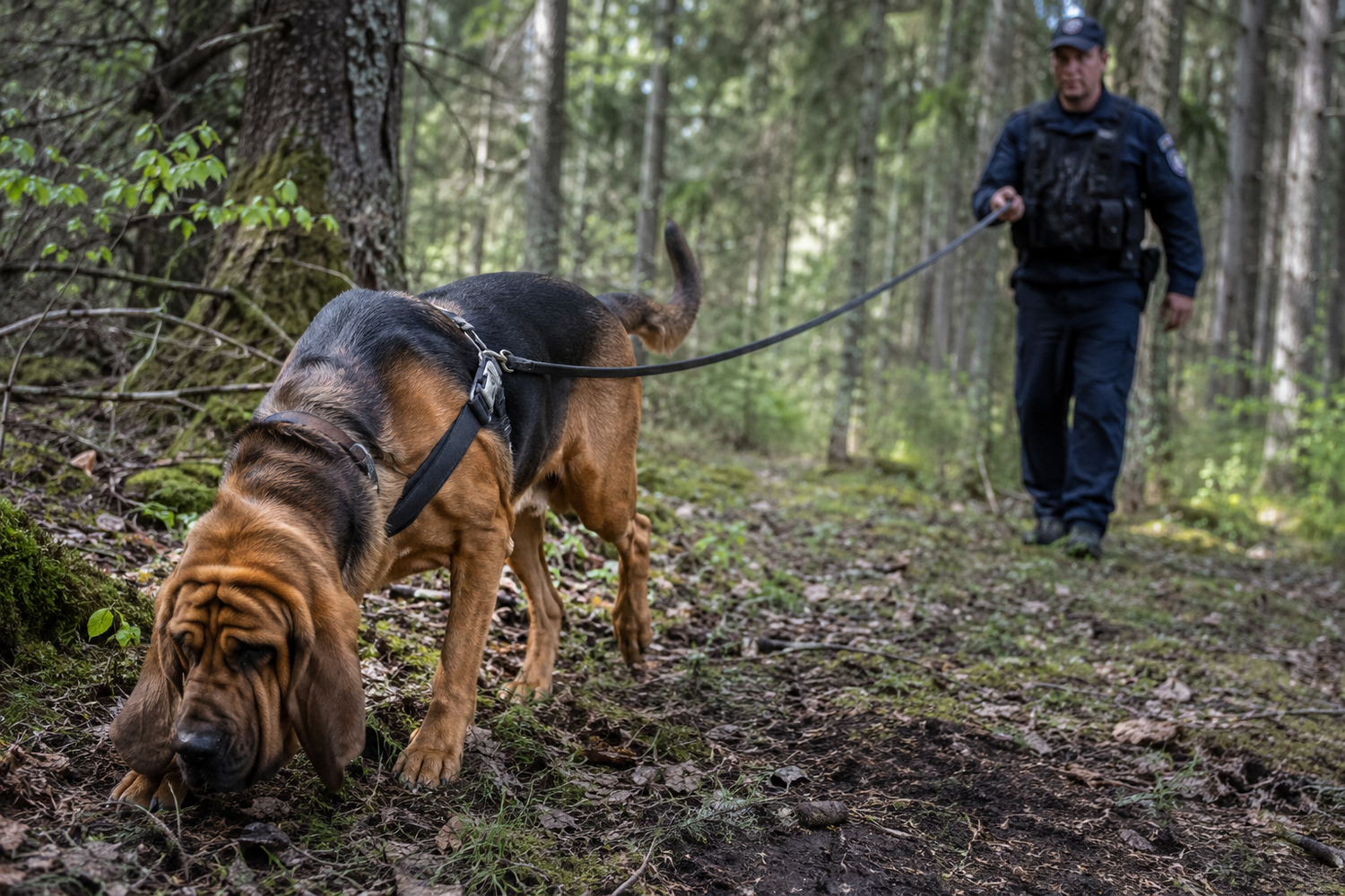 Bloodhound in Aktion
