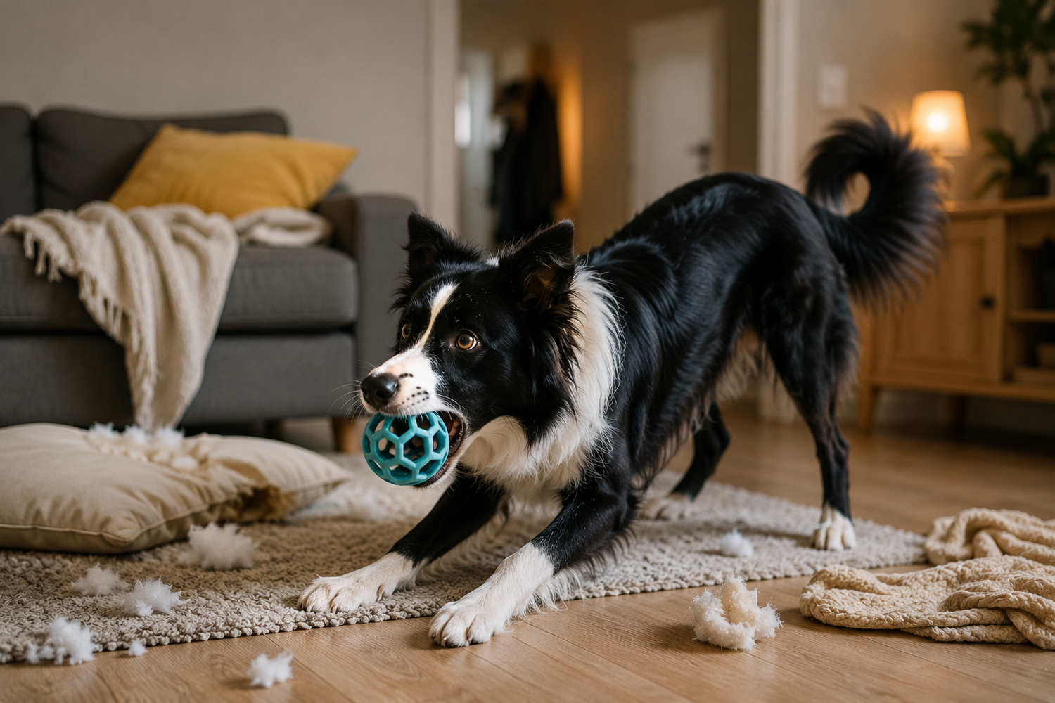 Hund kommt zuhause nicht zur Ruhe