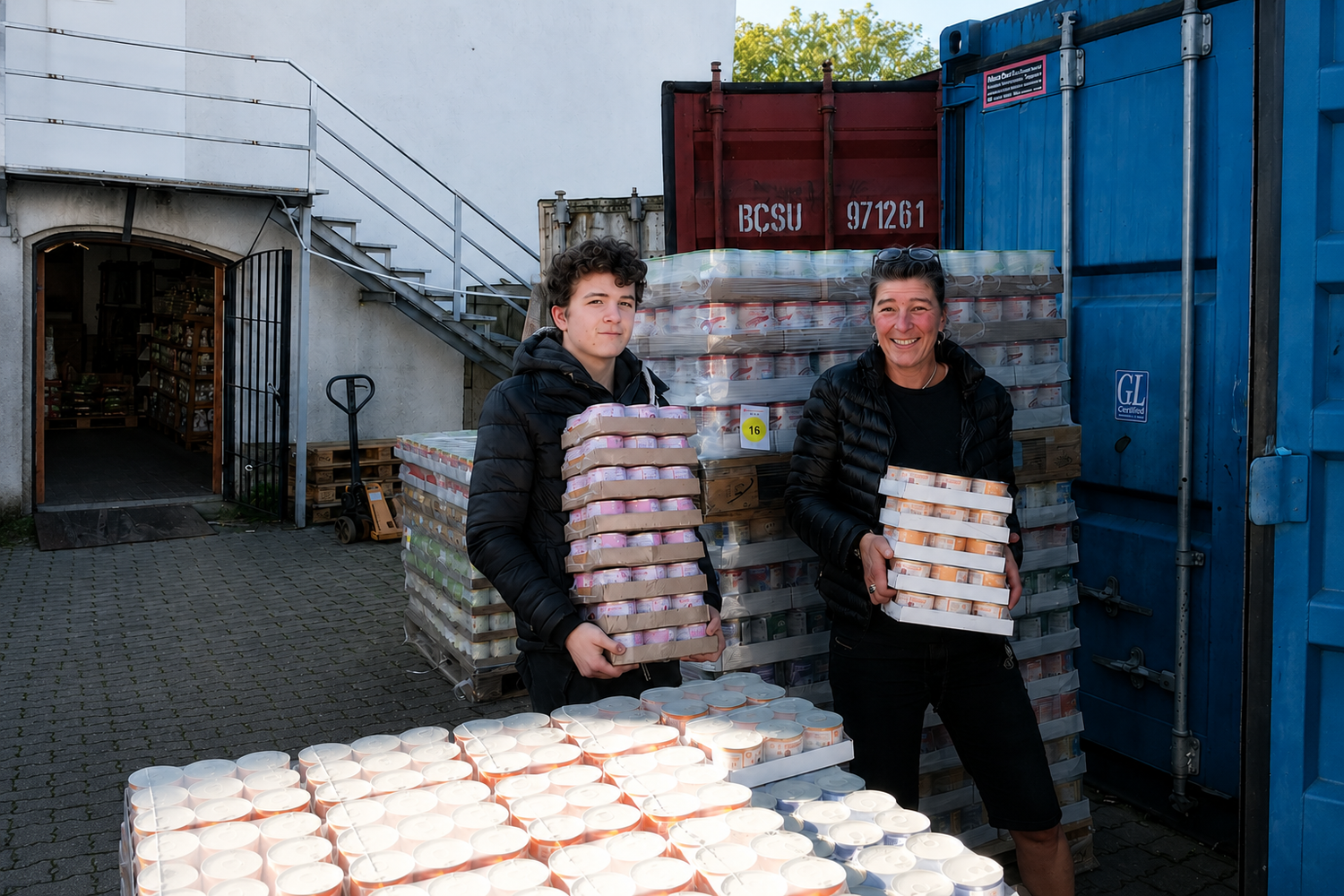 Lamers in Aktion