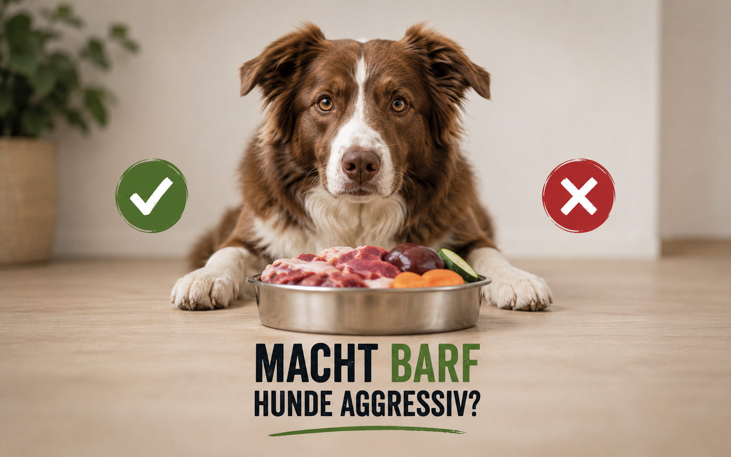Macht BARF Hunde aggressiv