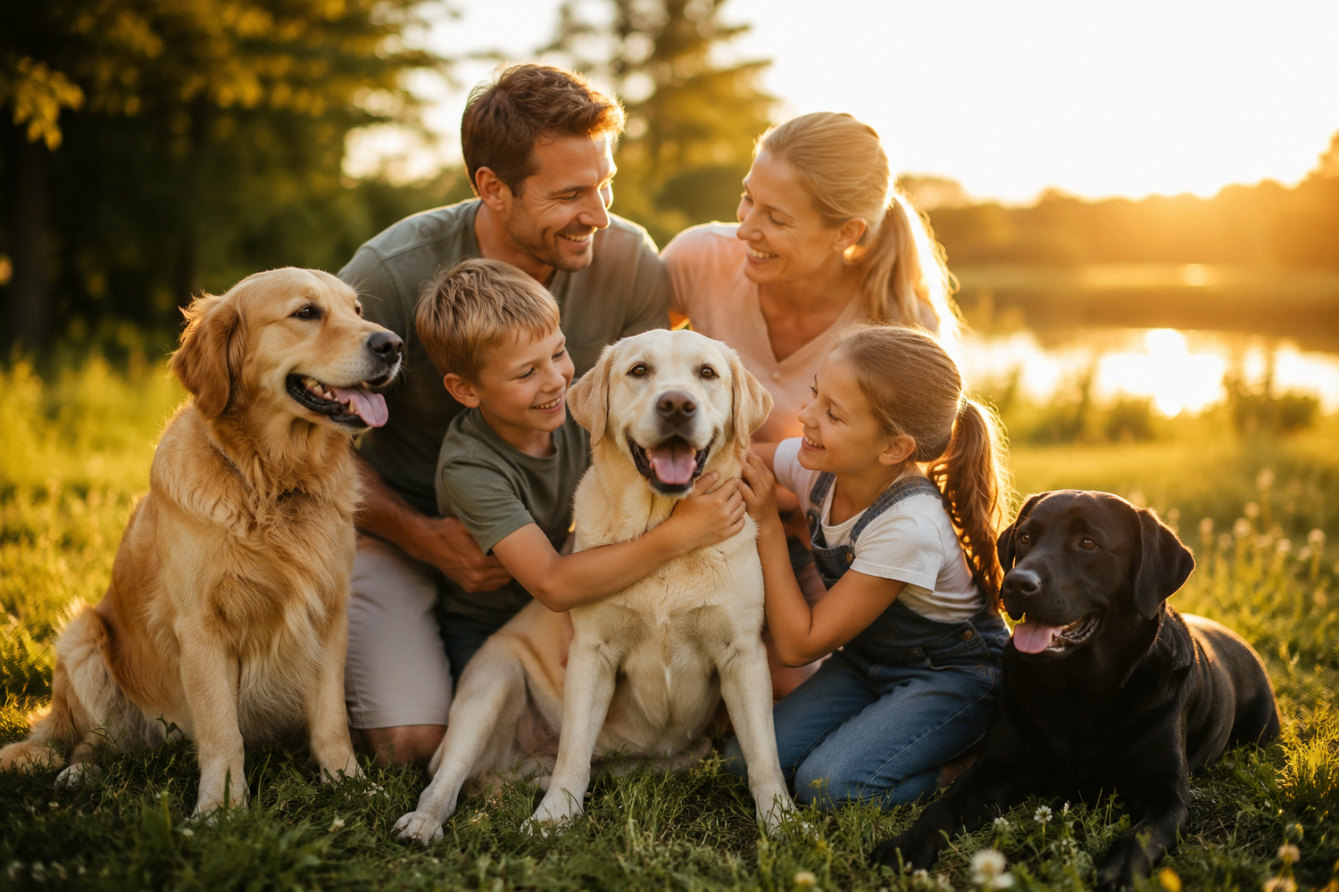 Retriever als Familienhund