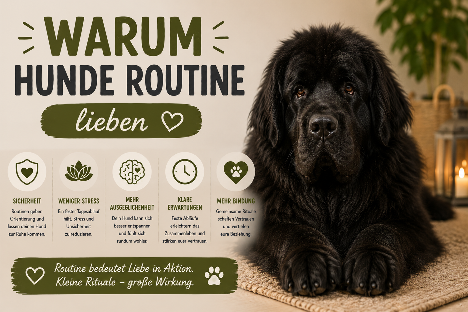 Warum Hunde Routine lieben