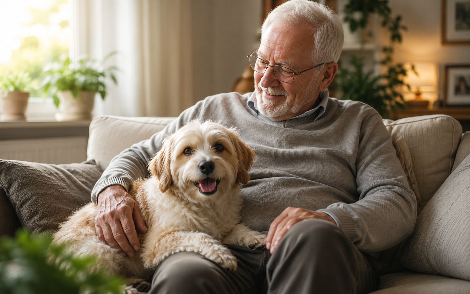 Welche Hunde passen zu Senioren?