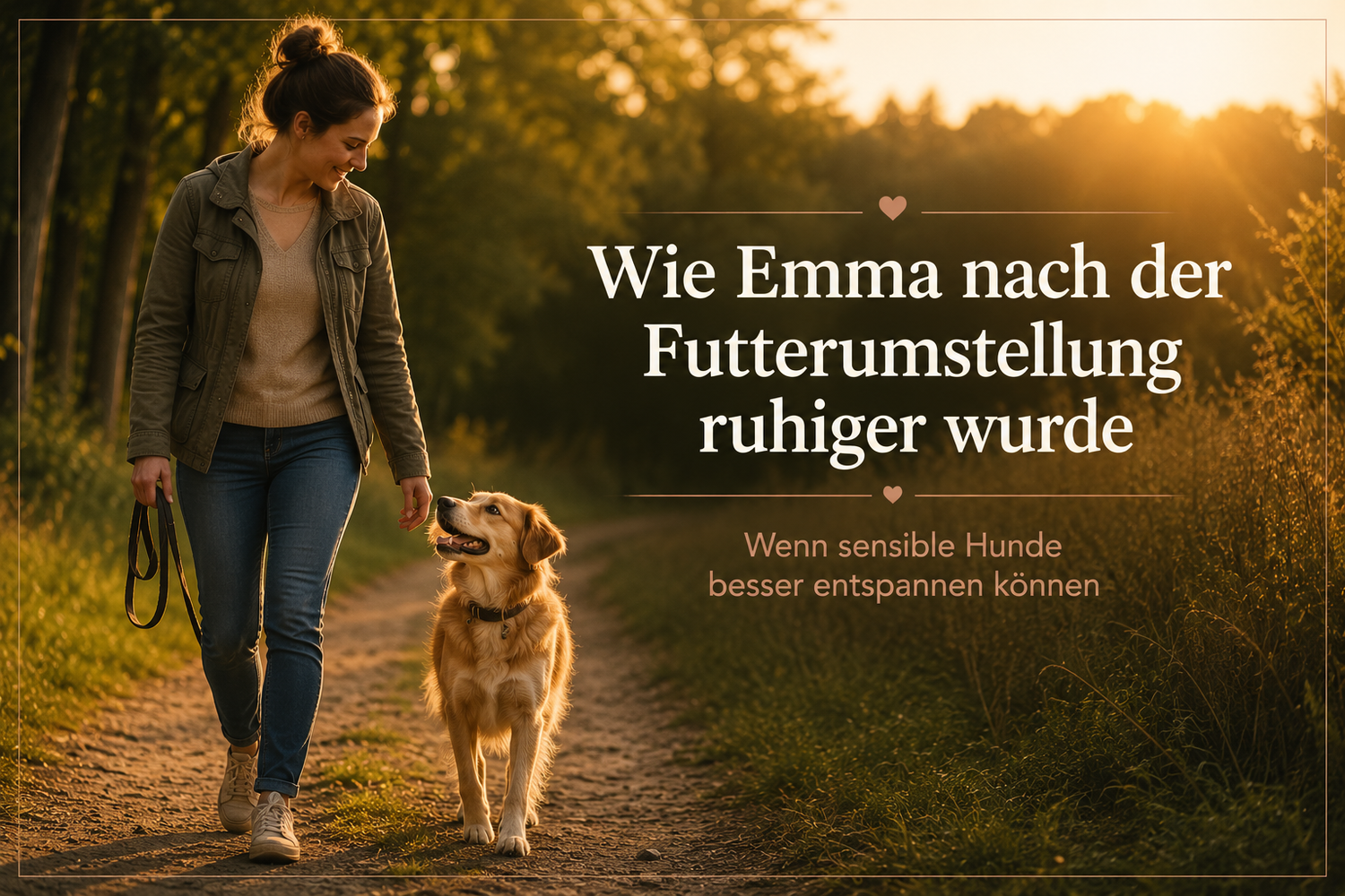 Wie Emma nach der Futterumstellung ruhiger wurde