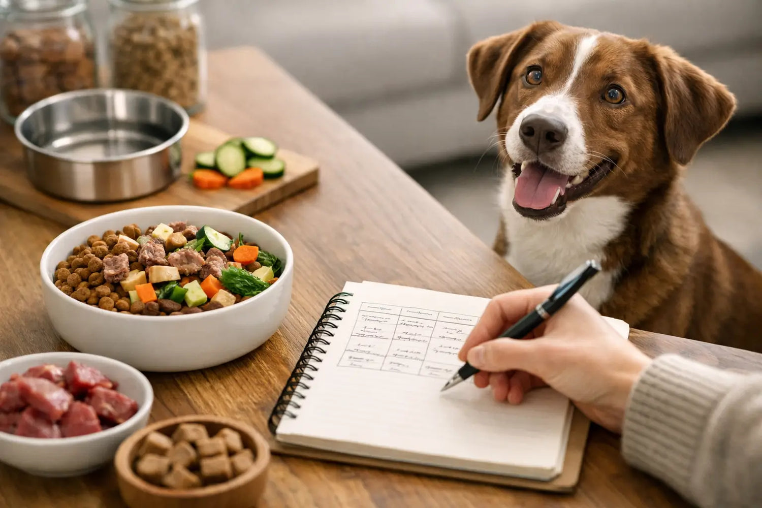 Futtertagebuch für Hunde führen leicht gemacht