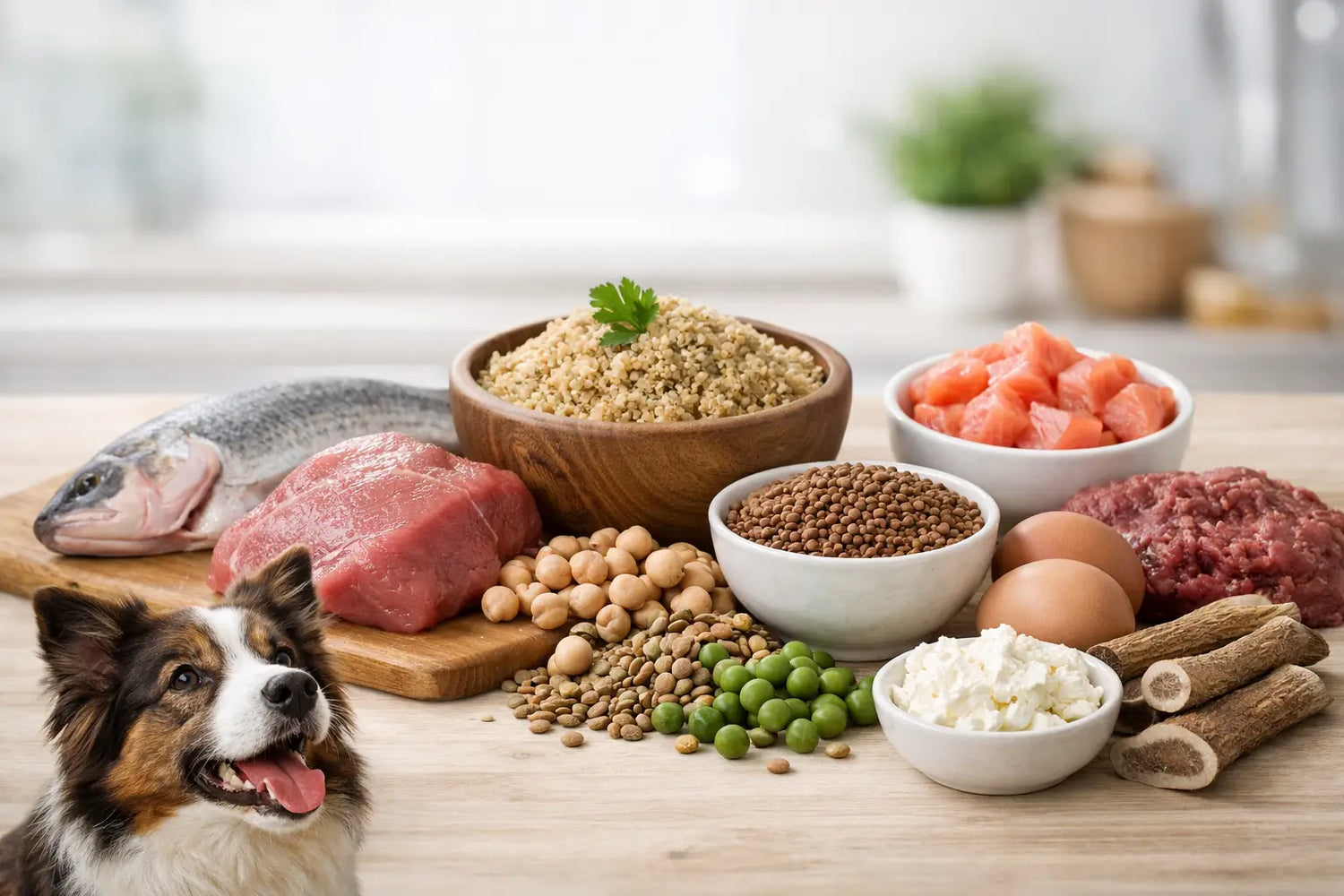 Proteinquellen für allergische Hunde wählen