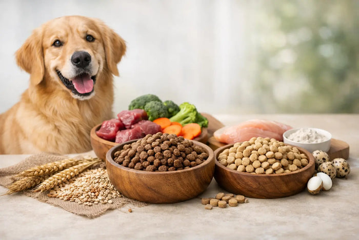 Ratgeber zum Unterschied zwischen getreidefreiem und hypoallergenem Hundefutter