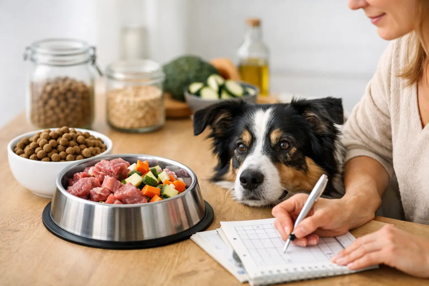 Futterumstellung bei sensiblem Hund richtig planen