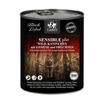 Lamers Black Label Sensible Wild, Kaninchen plus, getreidefreies Nassfutter