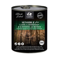Lamers Black Label Sensible Lamm plus, getreidefreies Nassfutter