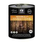 Lamers Black Label Sensible Pute plus, Hunde-Nassfutter mit Reis & Hüttenkäse