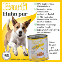 Barfi Huhn Barffleisch in Dosen