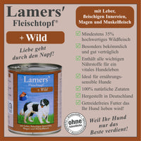 Lamers Fleischtopf Wild in Dosen