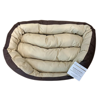 Hundebett 110 cm  braun