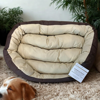 Hundebett 110 cm  braun
