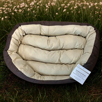 Hundebett 65 cm braun