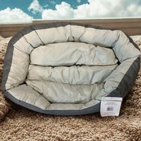 Hundebett 110 cm grau