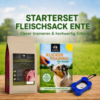 Klicker Trainings Set Lamers Fleischsack Ente