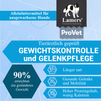 Lamers ProVet Gewichtskontrolle & Gelenkpflege