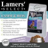 Lamers Select Adult Fit Lamm und Reis Katzentrockenfutter
