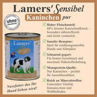 Lamers Sensibel Kaninchen pur