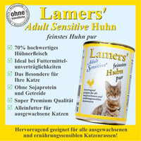 Lamers Adult Sensitive feinstes Huhn pur
