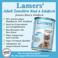 Lamers Adult Sensitive feinstes Rind & Edelfisch