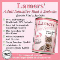 Lamers Adult Sensitive feinstes Rind & Seelachs