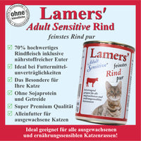 Lamers Adult Sensitive feinstes Rind pur