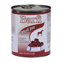 Barfi Pferd Barffleisch in Dosen Hundenassfutter BARF Alleinfutter