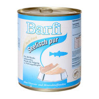 Barfi Seefisch Barffleisch in Dosen Hundenassfutter BARF Alleinfutter