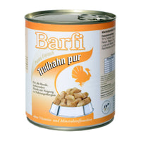 Barfi Truthahn Barffleisch in Dosen Hundenassfutter BARF Alleinfutter