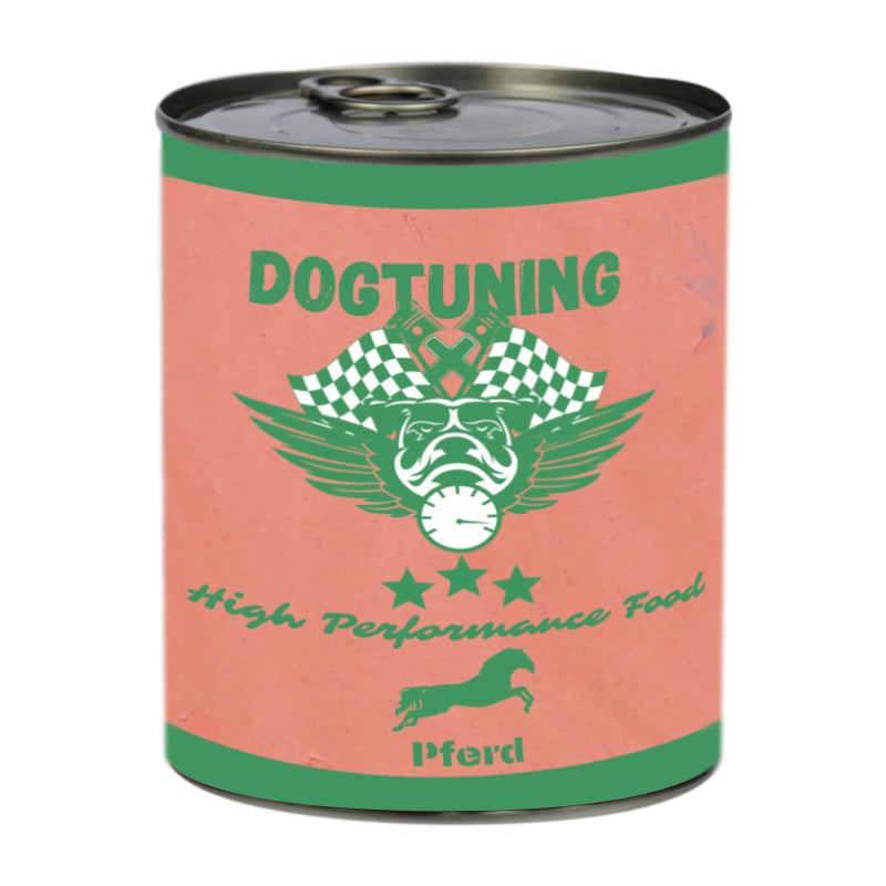 Dogtuning Pferd Hundenassfutter Dose getreidefreies Alleinfutter