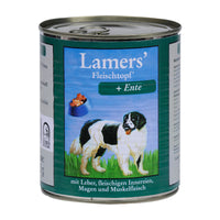 Lamers Fleischtopf Ente Hundenassfutter Dose hochwertiges Alleinfutter