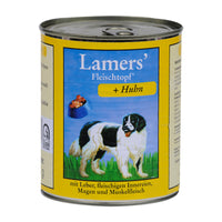 Lamers Fleischtopf Huhn Hundenassfutter Dose hochwertiges Alleinfutter