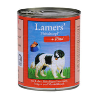 Lamers Fleischtopf Rind Hundenassfutter Dose hochwertiges Alleinfutter