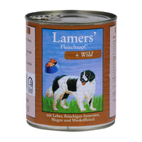 Lamers Fleischtopf Wild Hundenassfutter Dose hochwertiges Alleinfutter