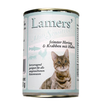 Lamers Adult Sensitive Hering Krabben Huhn Katzen Nassfutter Dos