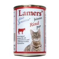 Lamers Adult Sensitive Rind pur Katzen Nassfutter Dose getreidefrei